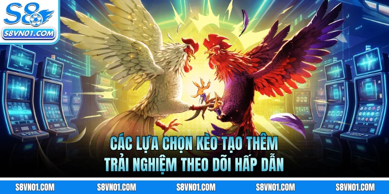 Các lựa chọn kèo tạo thêm trải nghiệm theo dõi hấp dẫn