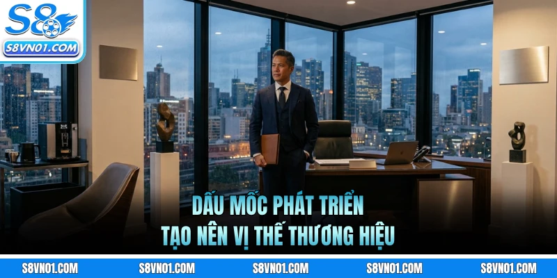 Dấu mốc phát triển tạo nên vị thế thương hiệu