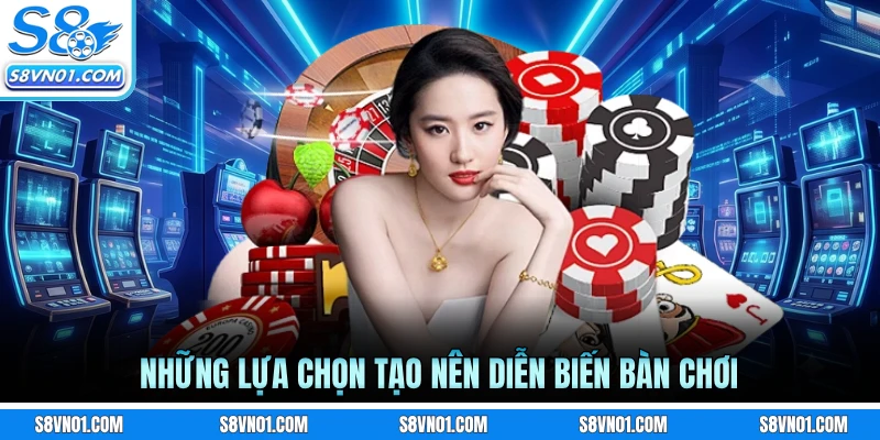 Những lựa chọn tạo nên diễn biến bàn chơi
